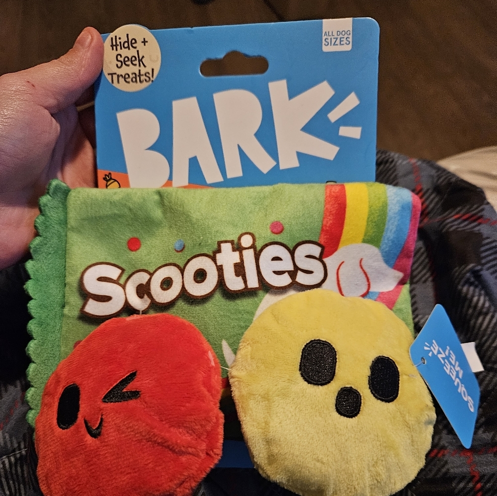 Bark halloween dog toy